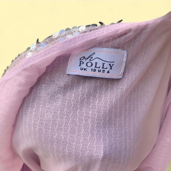 Oh Polly Lilac Sequin Dress - Picture 7 of 9